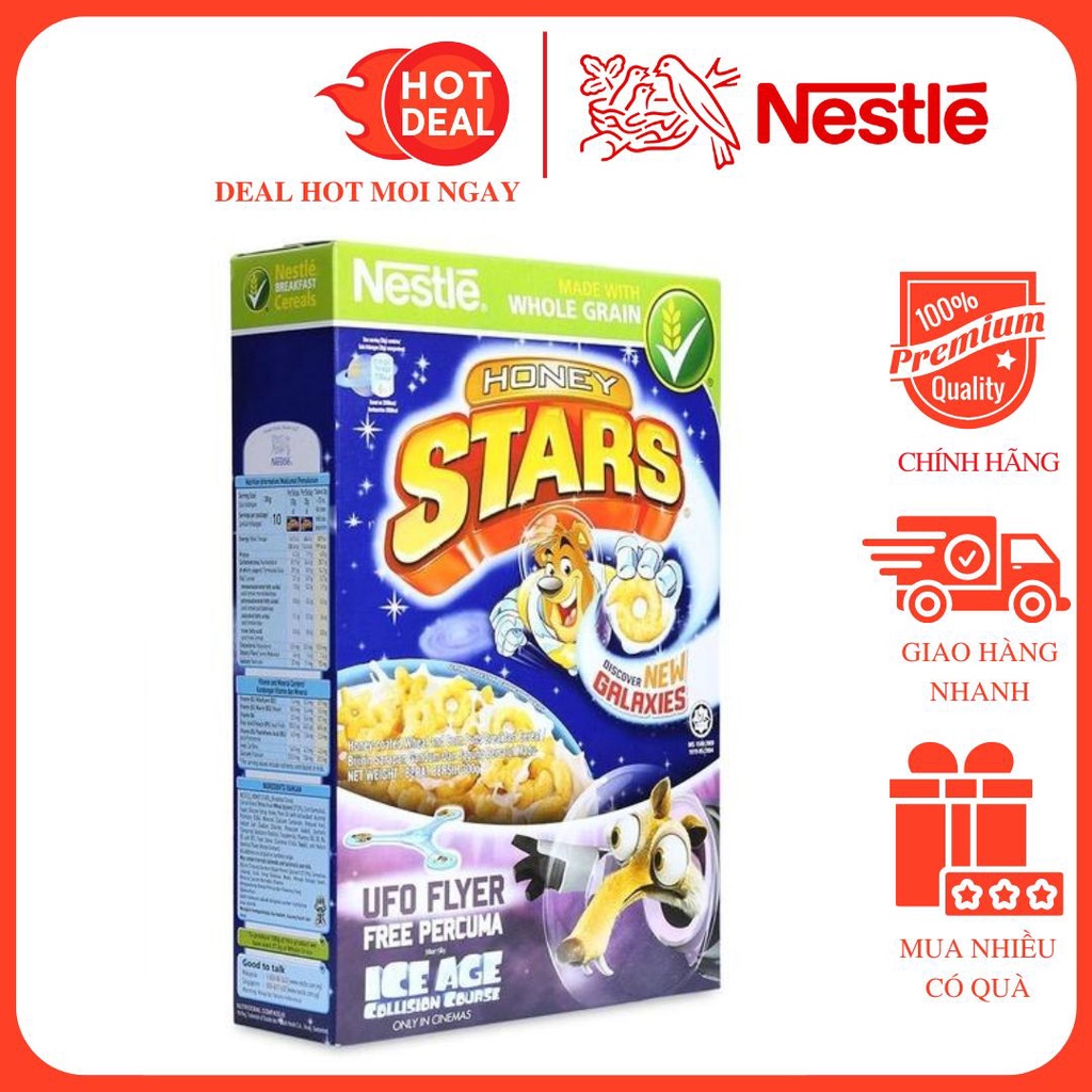 Bánh Ăn Sáng Ngũ Cốc Nestle Honey Star 300G