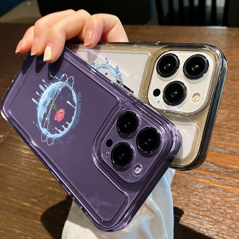 Ốp Điện Thoại TPU Mềm Trong Suốt Chống Sốc Cho IPhone 14 11 Pro Max 13 12 Pro XS Max X XR 7 8 6 6S Plus