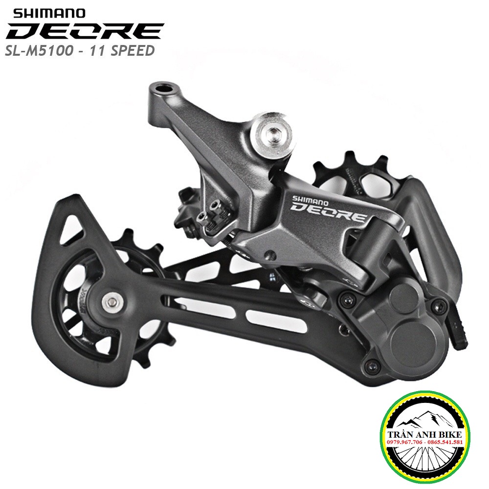 Củ cùi đề sau xe đạp SHIMANO DEORE RD M5100 / RD M5120 11 Speed - Hàng chính Hãng