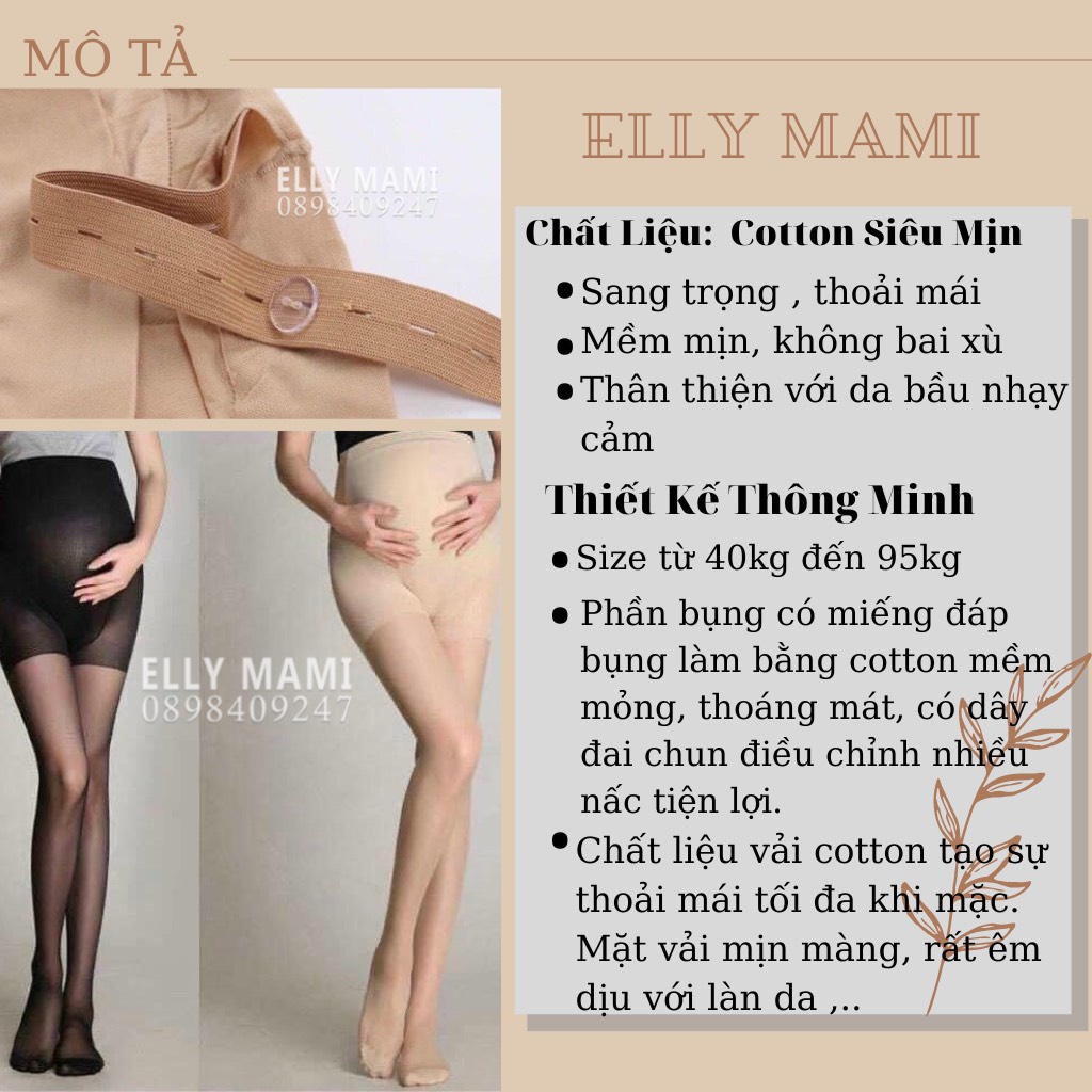( 40kg - 95kg ) Quần Tất Bầu , Sau Sinh Mỏng Siêu Dai, Chống Xước Co Giãn Cực Kỳ Thật Chân Có Chun Rút Hàng Đẹp