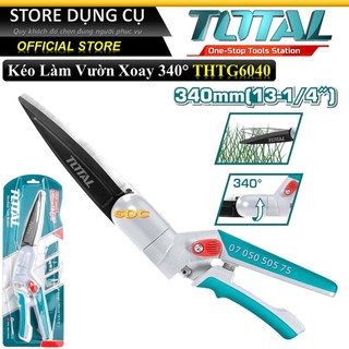 Kéo cắt cỏ total thtgs60340 | kéo làm vườn xoay 340 độ, tổng chiều dài 340mm, chiều dài lưỡi 180mm / 7 " hps3401