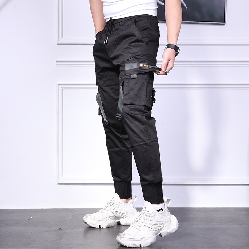 Quần jogger kaki nam SOZO phối thúi hộp cá tính - JOGGER NAM 9000025C2