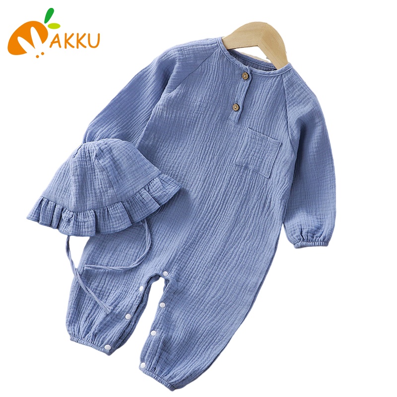 Bộ Áo Liền Quần Hai Lớp Thoáng Khí Dành Cho Bé