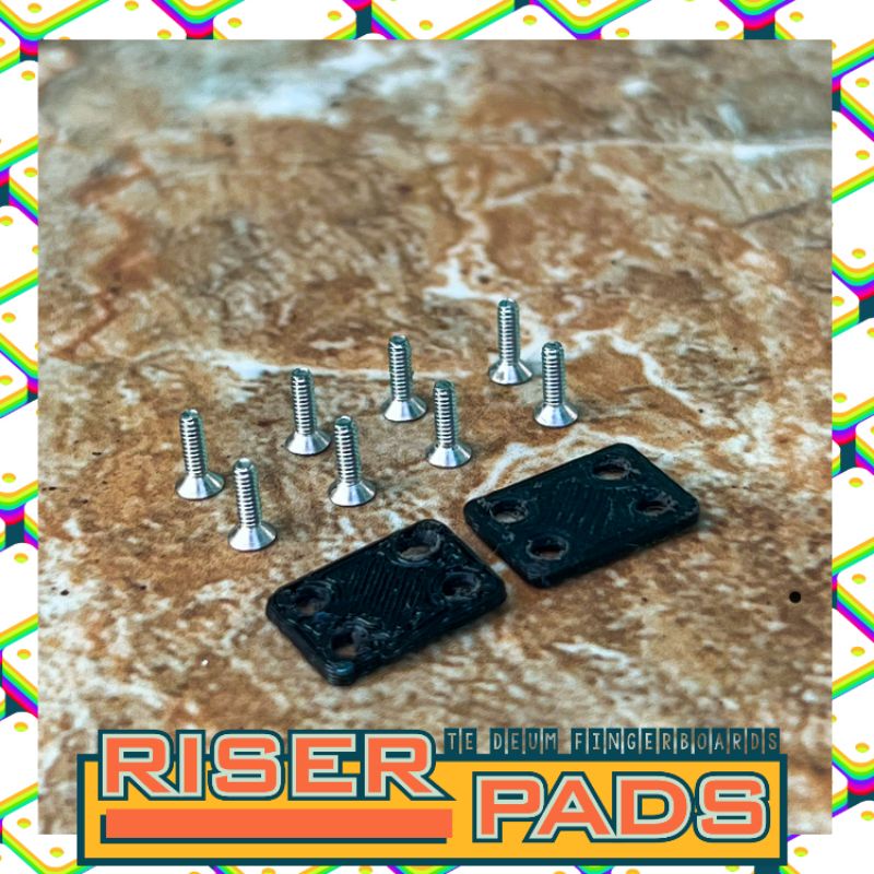 Ván trượt ngón tay - Riser Pads - Te Deum Fingerboard