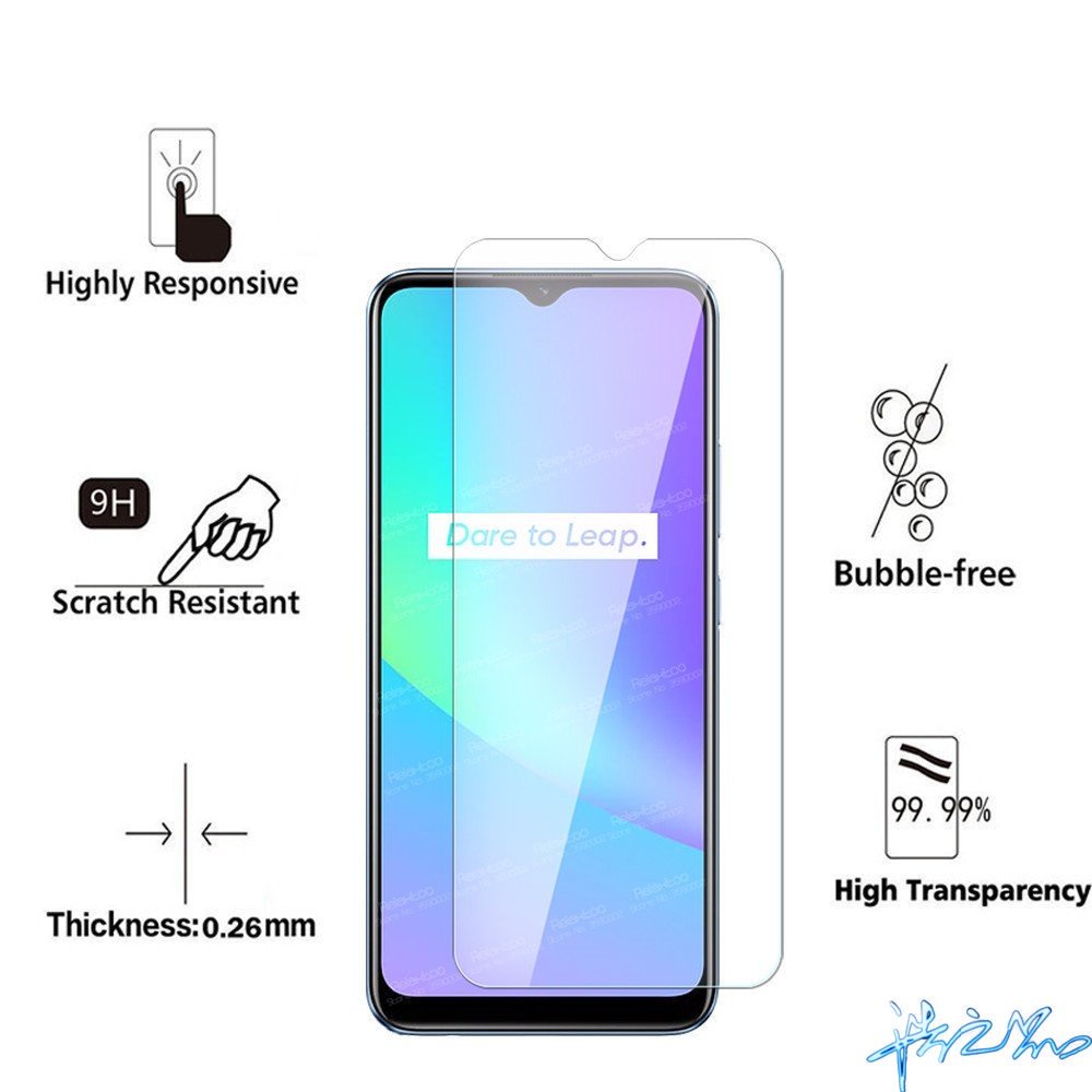 Kính Cường Lực 9H Chống Rơi Chống Cháy Nổ Cho Vivo Y16
