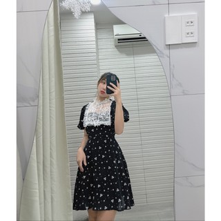 B122-ĐẦM TIỂU THƯ HOA REN