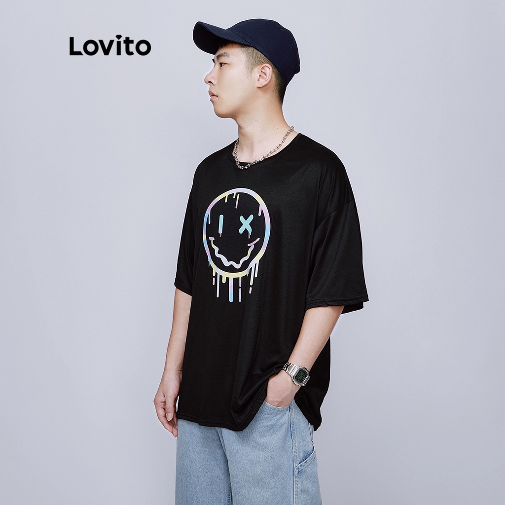 (GI? TR?C TI?P TR?C TI?P B?t ??u l��c 10:30)KOL's pick ?o thun Lovito Unisex Bi?u t??ng c?m x��c n? c??i gi?n d? In Th?i trang d?o ph? qu�� kh? Th?i trang nam n? H?p th?i trang