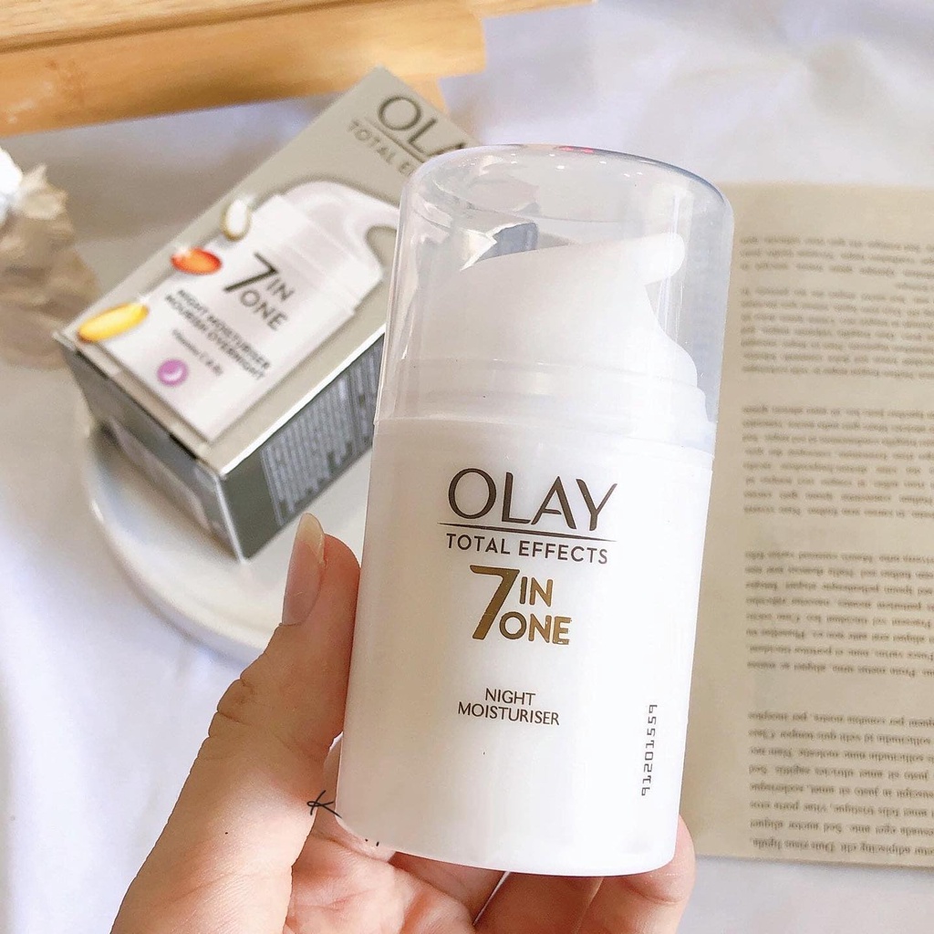 Kem dưỡng Olay Total Effects 7in1 ban đêm mẫu mới