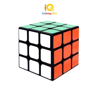 Đồ chơi xếp hình Rubik BeThongMinh nhựa cao cấp xoay trơn không rít cho bé thông minh phát triển tư duy