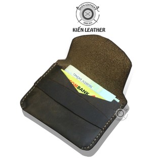 Ví đựng thẻ atm, card holder kiến leather