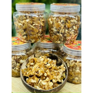 Hủ 500g mứt gừng ngào chuối đậu phộng