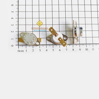 10 chiếc relay nhiệt KSD301 185 độ 10A 250V chân đồng vỏ sứ thường đóng