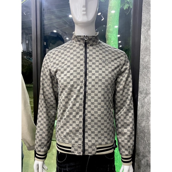 Áo khoác lót gió dạ tăm Gucci cao cấp