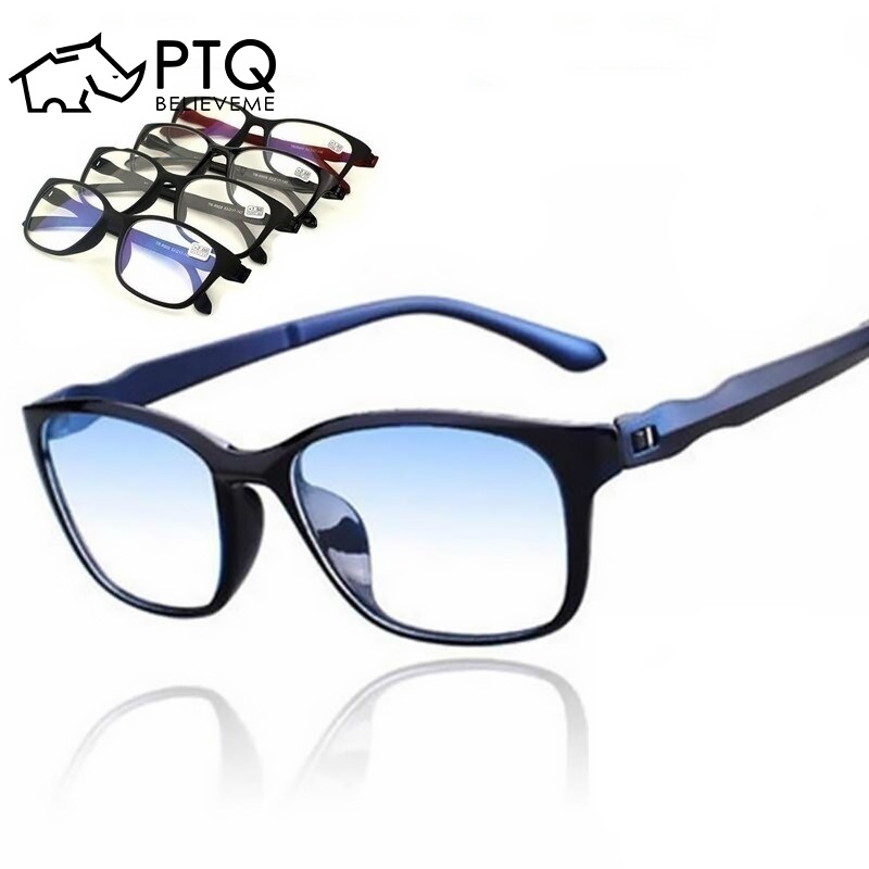 Kính Đọc Sách Chống Lóa Màu Xanh Dương + 1.5 + 2.0 + 2.5 + 3.0 + 3.5 + 4.0 PTQ Dành Cho Nam