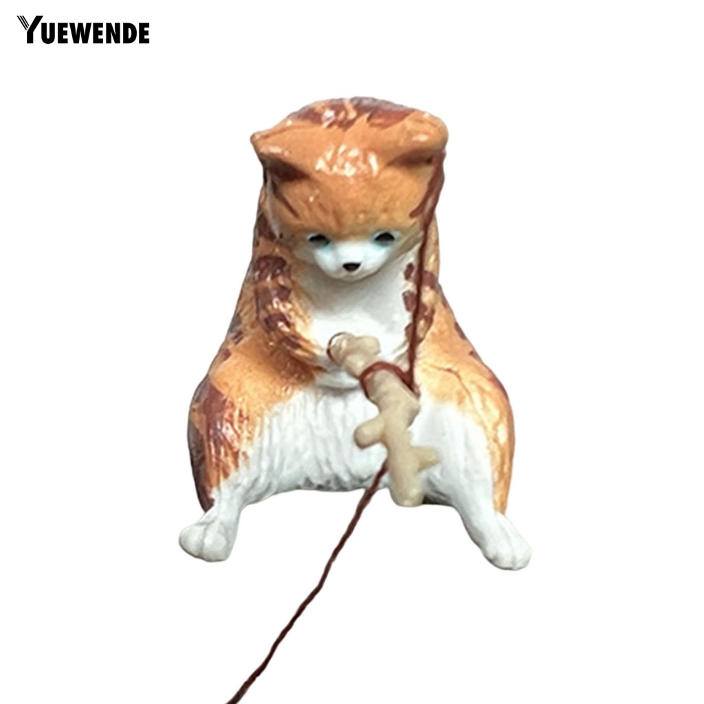 [Yue.z] Resin Trang Trí Hồ Cá / Cảnh Quan Cá / Mèo