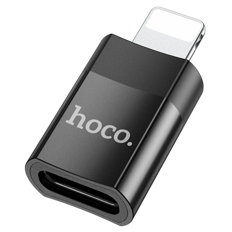 Đầu chuyển đổi từ usb sang ip chính hãng HOCO - jack OTG type c sang ip dùng cho iphone 11 12 13 14 xsmax