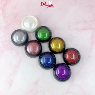 Bột tráng gương trang trí móng nhiều màu hũ lẻ - tráng gương trang trí nail