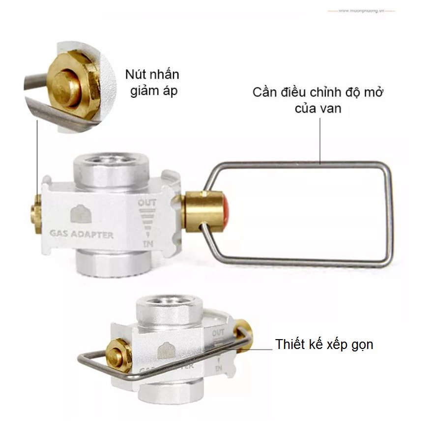 Đầu sang chiết gas cao cấp Icefire