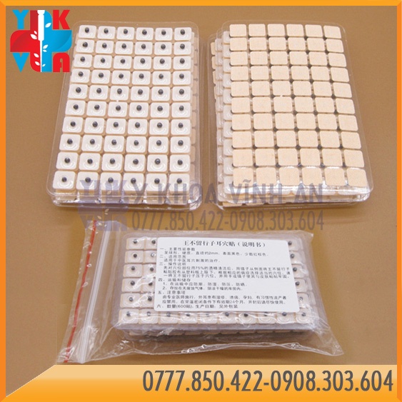 Nhĩ Châm Dán Hạt Vương Bất Lưu Hành Hộp 600 Hạt Từ Tính Gói 100 Hạt