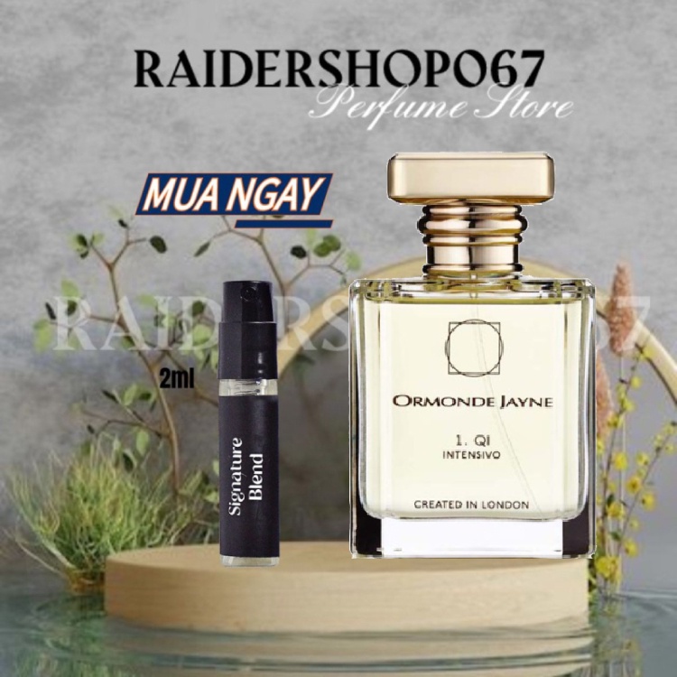 Nước Hoa Unisex Ormonde Jayne Qi EDP 5ml/10ml/20ml