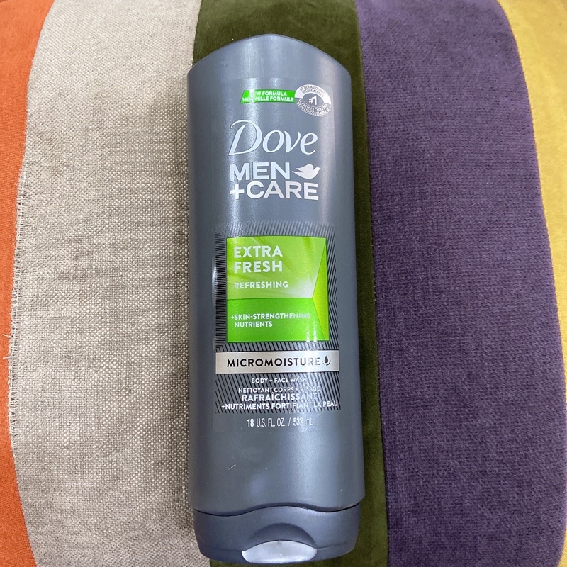 sữa tắm cho nam Dove Men Care Extra Fresh Body and Face Wash