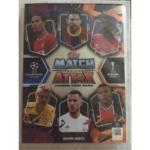 Set thẻ cầu thủ Match Attax champios league 20/21