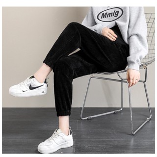 Quần Bầu Mùa Đông 2025 Larosa Dáng Dài Ống Đứng Bo Gấu Chất Nhung Tăm Cao Cấp Bigsize LA116Q