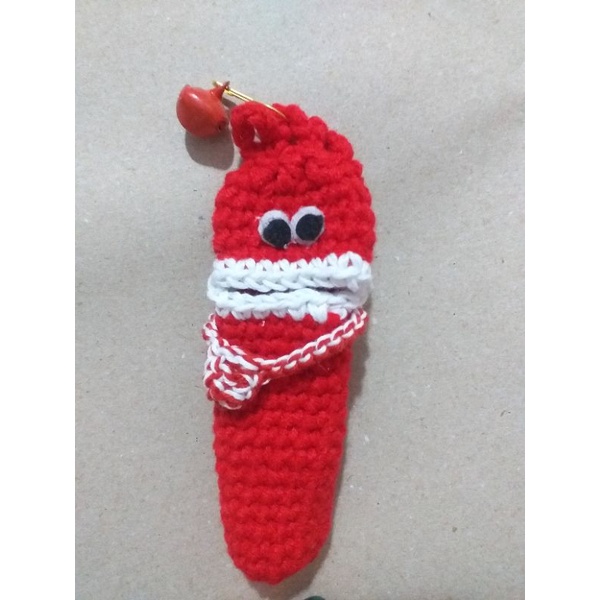 Túi đựng son bằng len