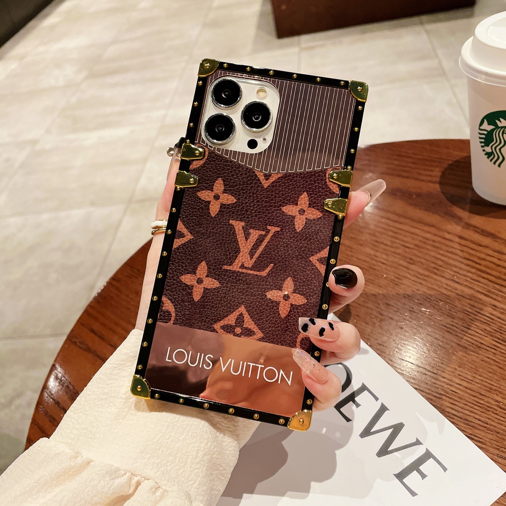 Ốp Điện Thoại Mềm Tráng Gương Họa Tiết LV Cho Oppo Reno 8T 5G 8 7 4G 5G Reno 7Z 8Z 5G Reno 8 Pro 5G Reno 6 Reno 5 4 Pro 4G