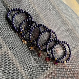 Vòng tay Charoite sắc tím vintage bí ẩn