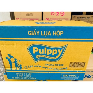 Combo 10 hộp pulppy rút 180 tờ hộp