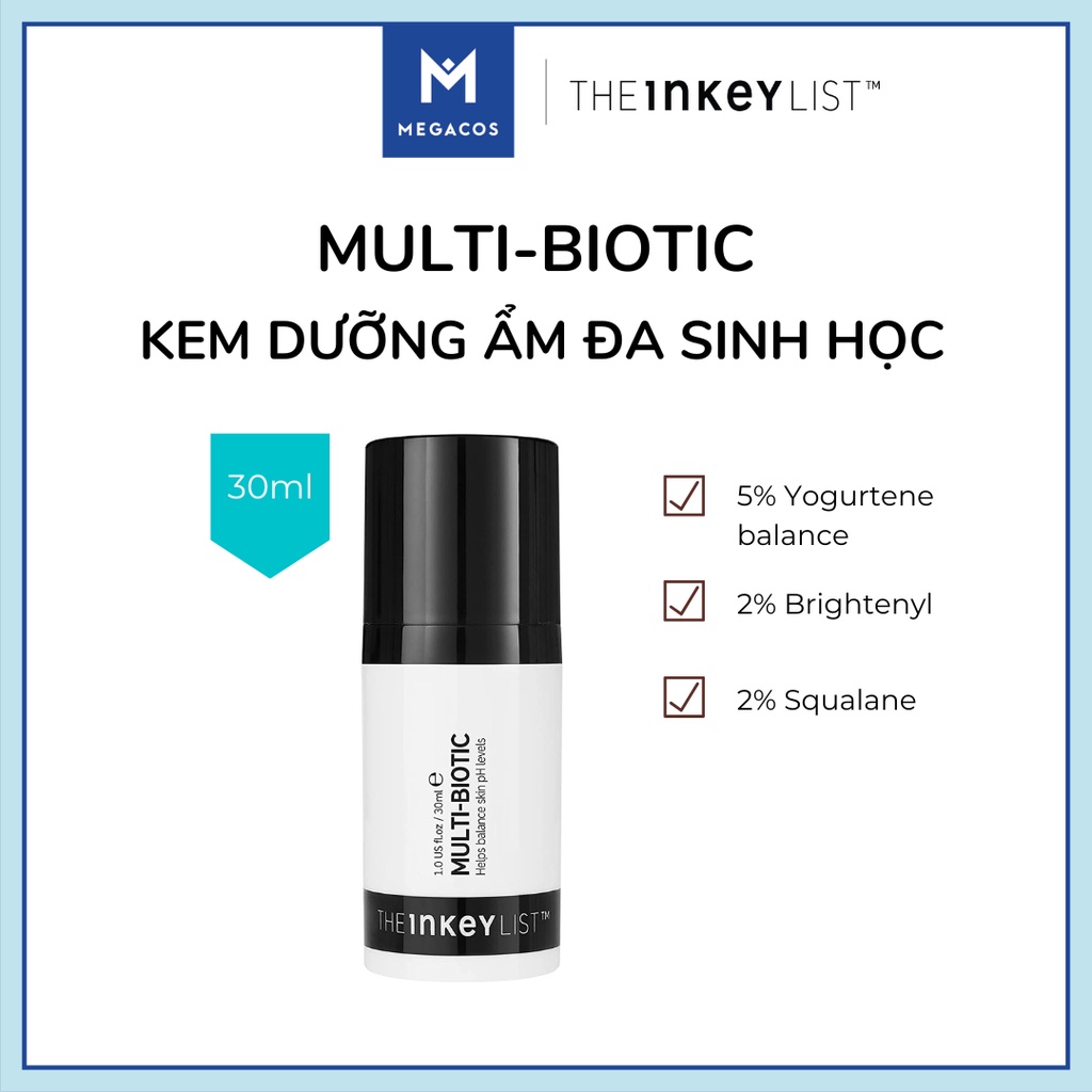 Kem dưỡng ẩm cân bằng đa sinh học | Multi-Biotic Balancing Moisturizer THE INKEY LIST