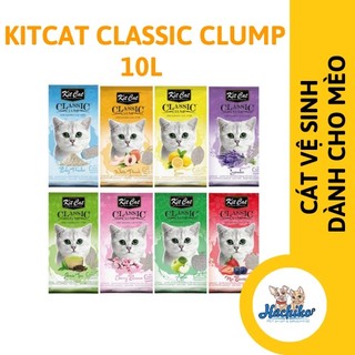 Cát vệ sinh dành cho Mèo KitCat Classic Clump 10 lít / 7kg