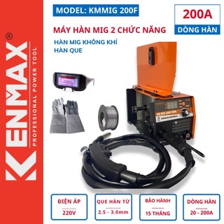 Máy hàn mig không khí kenmax 200f 2 chức năng hàn mig và que
