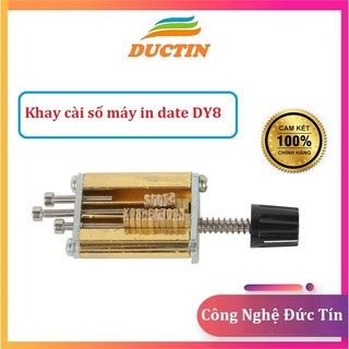 Khay cài lắp số máy in date DY8 dùng cho máy in ngày sản xuất và hạn sử dụng DY8