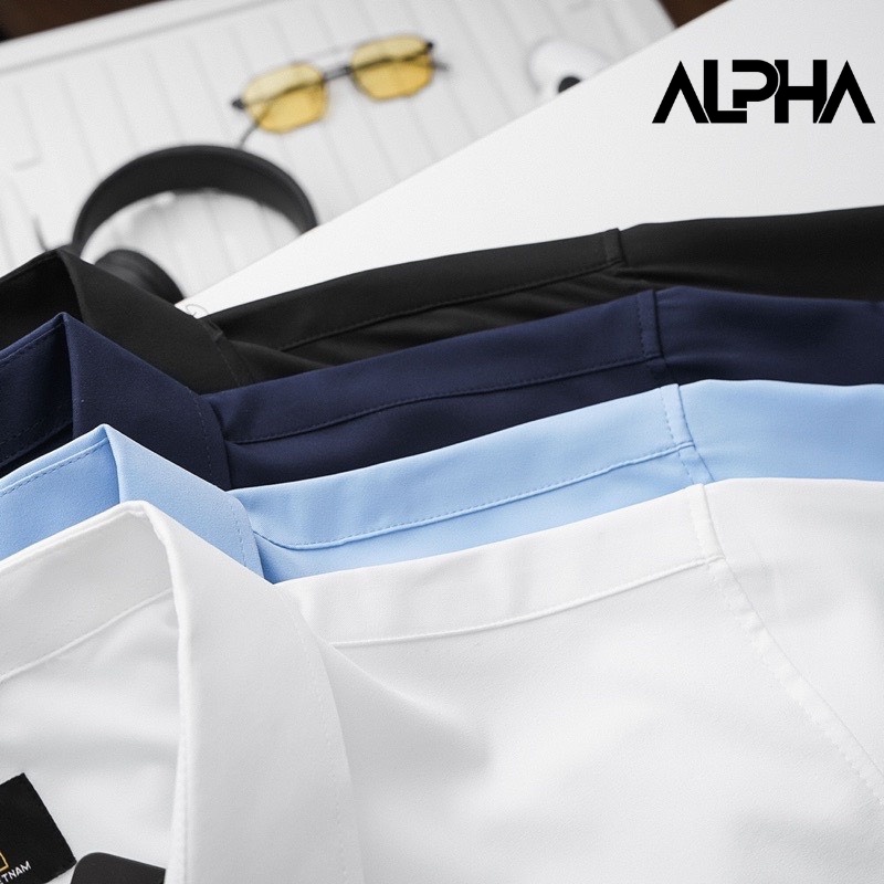 Áo sơ mi nam trơn dài tay 1 túi regular ZA.RA GEN ALPHA vải chéo mềm mịn hạn chế nhăn, form thanh lịch