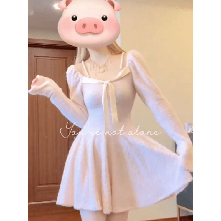 Đầm COZOKC ôm dáng đơn giản thời trang dành cho nữ