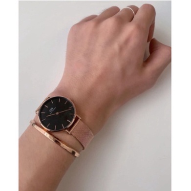 . Đồng Hồ Nữ Daniel Welington Classic Petite Melrose Black + Vòng Tay DW Cuff Chính Hãng - DanielStoreVn . | BigBuy360 - bigbuy360.vn