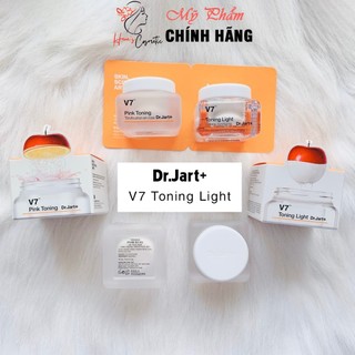 Kem V7 Toning Light 💝FREESHIP💝 Kem Dưỡng Trắng - Tái Tạo Da Dr.Jart+ Hàn Quốc 15ml SP32