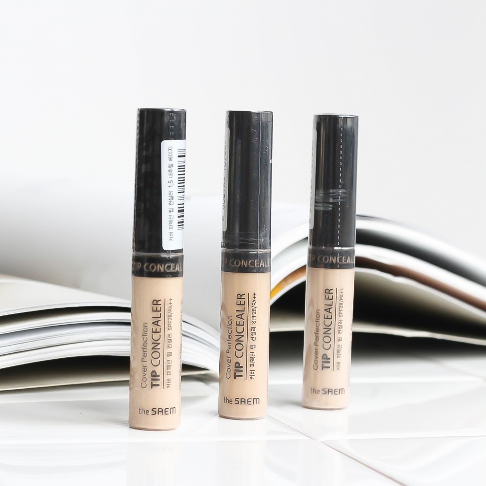Kem Che Khuyết Điểm The Seam Cover Perfection Tip Concealer SPF28 PA++ 6.5g Hàn Quốc