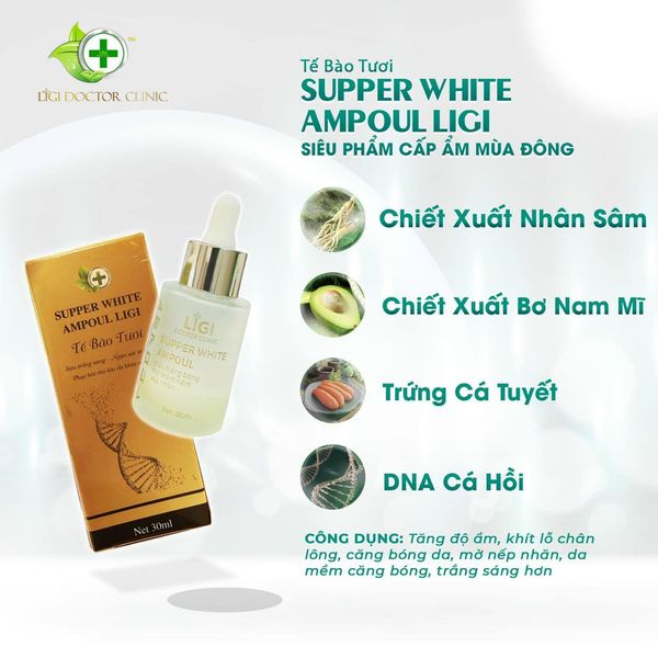✅CHÍNH HÃNG LIGI TẾ BÀO TƯƠI - Căng bóng Cấp ẩm Phục Hồi