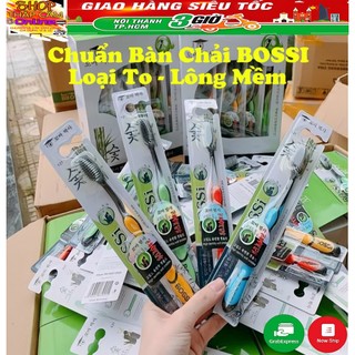 Bàn chải đánh răng Hàn Quốc Bossi Lông Siêu Mềm - 1 HỘP 30 CÂY