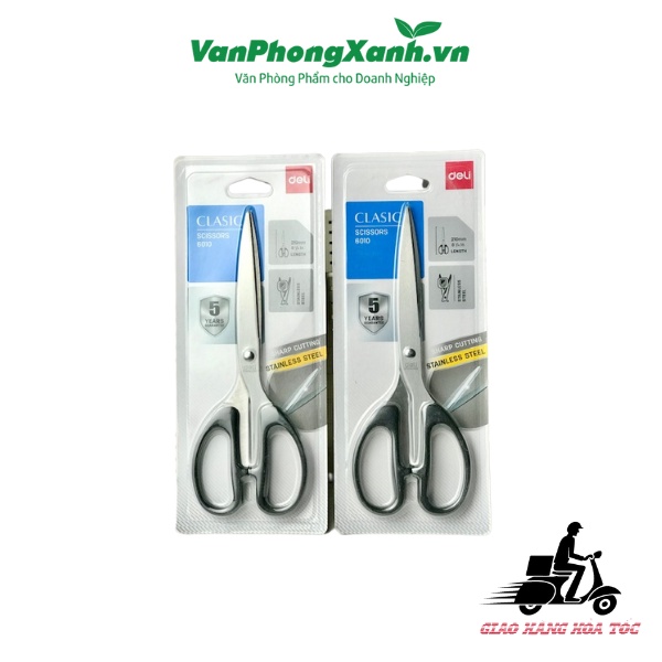 Kéo văn phòng 180mm Deli 6009 (1 Chiếc)