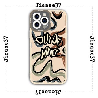 Ốp lưng iphone và samsung xiaomi oppo cạnh vuông Jicase Out of mind