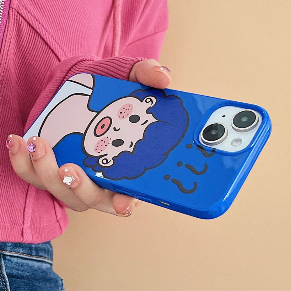 Ốp Điện Thoại TPU Mềm Chống Mồ Hôi Chống Bụi In Hình Cô Gái Hoạt Hình Cho IPhone 14 13 12 11 Pro Max XS XR 8 7 Plus