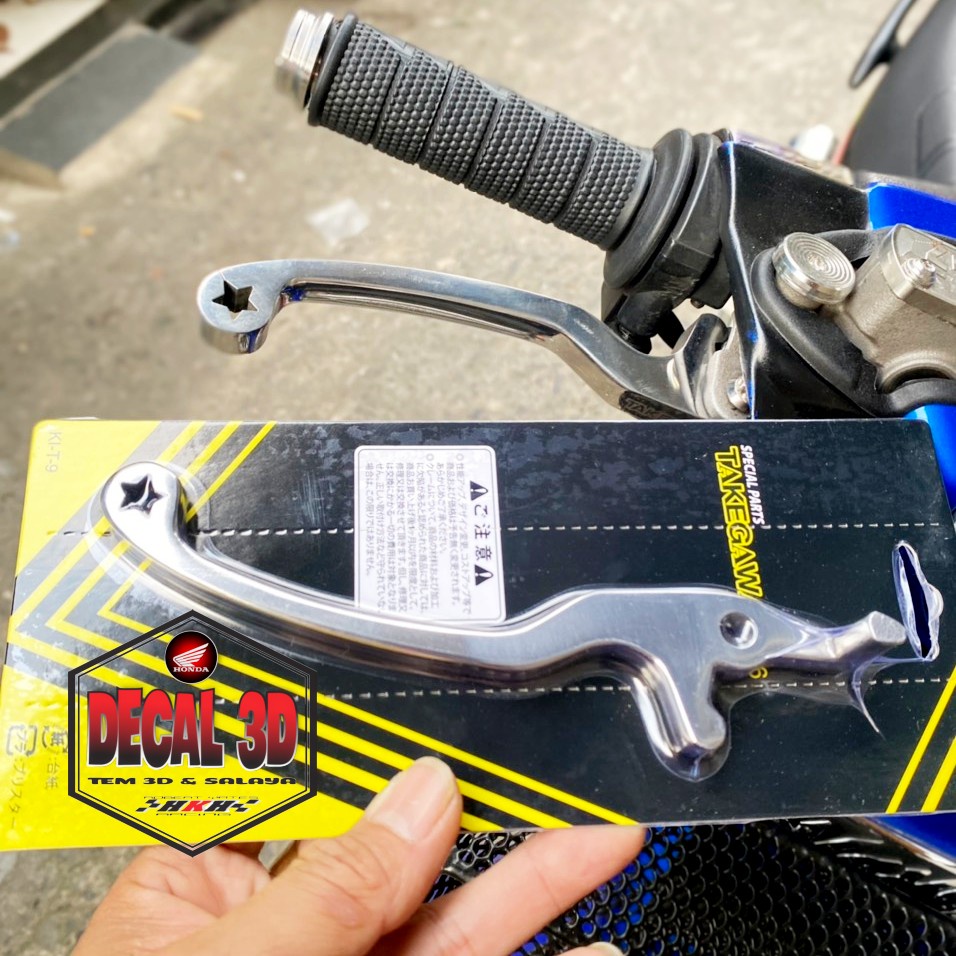 Tay thắng TakeGawa Dream , Wave exciter 135 150 Inox 304 đặc nguyên khối