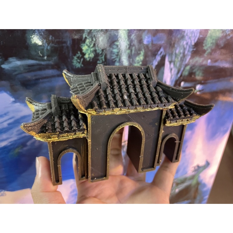 Cổng tiểu cảnh - trang trí bán cạn, non bộ, bonsai, sân vườn