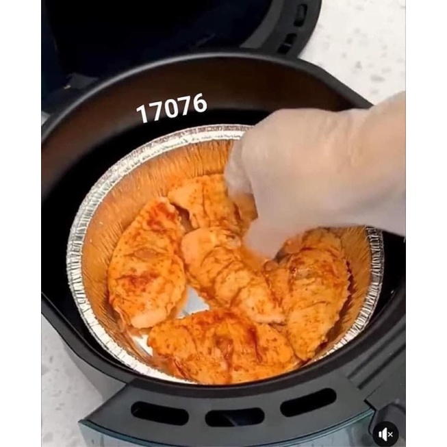 KHUÔN GIẤY BẠC LÓT NỒI CHIÊN KHÔNG DẦU