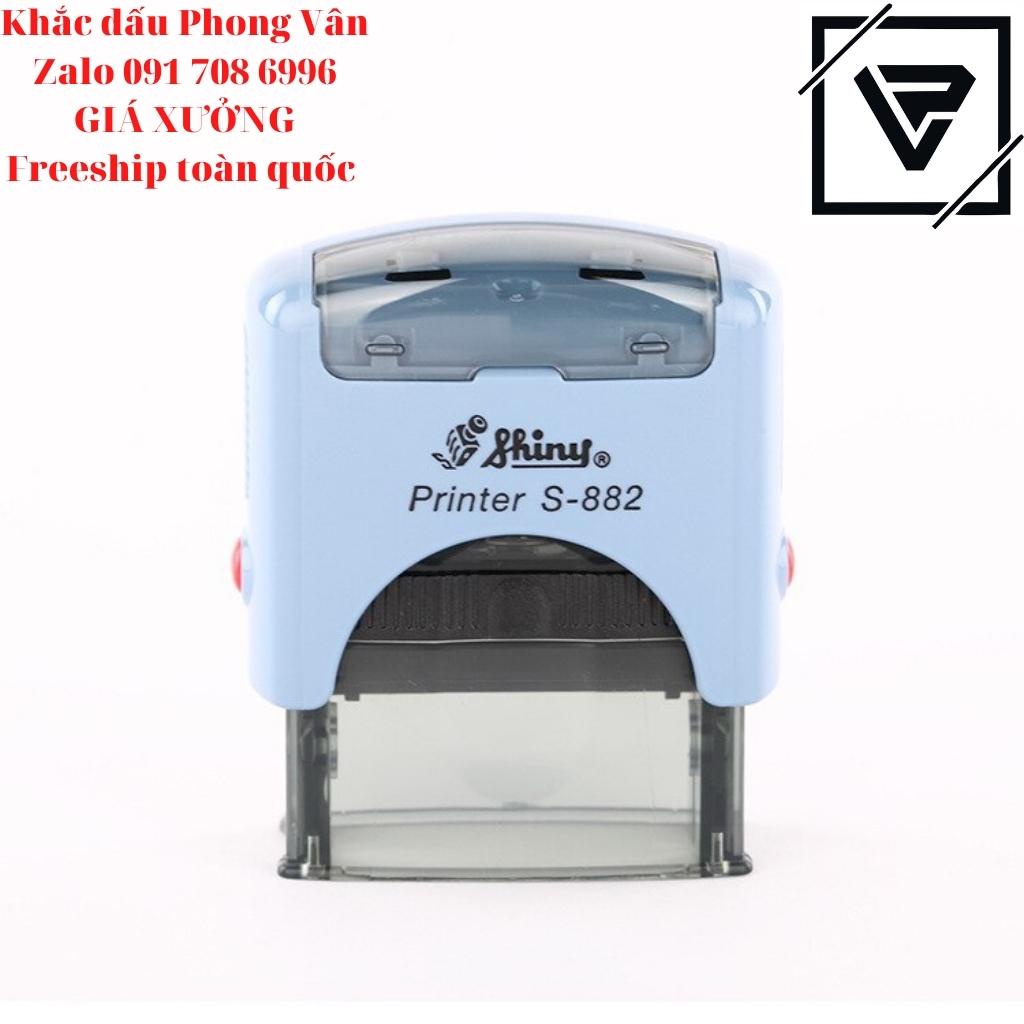 Dấu Shiny Printer s882 NSX HSD đóng ngày tháng năm date - Bộ dấu ghép chữ và số đóng chất liệu bao bì s-882