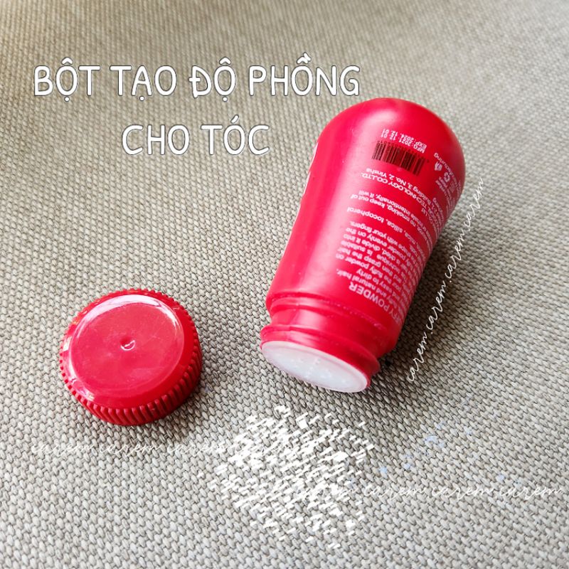 Bộ phủ phồng + giảm nhờn chân tóc tức thì